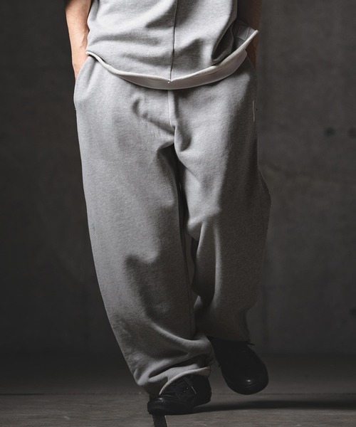 GLIMCLAP(グリムクラップ)の「mp14553-Printed Design Sweat Pants スウェットトラックパンツ(201-018-gls-cg)(スウェットパンツ・メンズ・オフホワイト/ミックスグレー/ブラック/チャコール・L/M/S)」の9枚目の写真