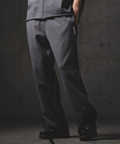 GLIMCLAP(グリムクラップ)の「mp14553-Printed Design Sweat Pants スウェットトラックパンツ(201-018-gls-cg)(スウェットパンツ・メンズ・オフホワイト/ミックスグレー/ブラック/チャコール・L/M/S)」の15枚目の写真