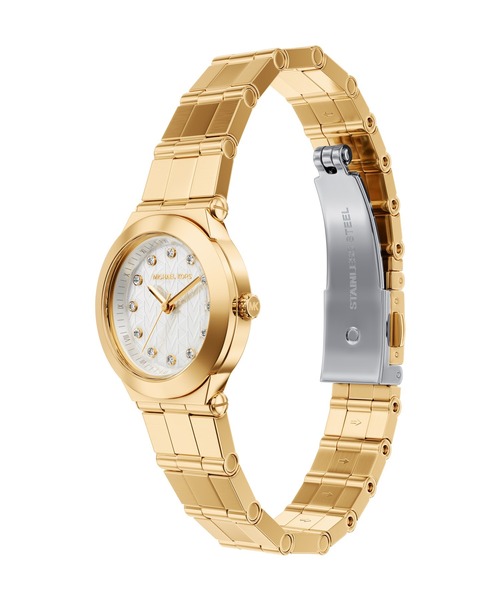 MICHAEL KORS(マイケルコース)の「マイケル・コース 腕時計 レディース アナログ ステンレス MK7567(アナログ腕時計・レディース・ゴールド・FREE)」の6枚目の写真