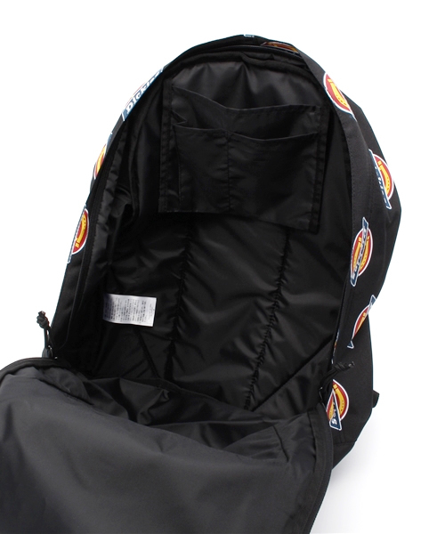 Dickies（ディッキーズ）の「総柄ロゴプリントバックパック（バック 