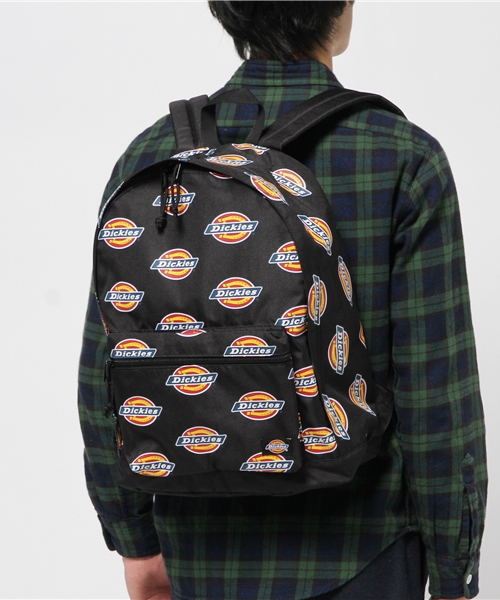 Dickies（ディッキーズ）の「総柄ロゴプリントバックパック（バック 
