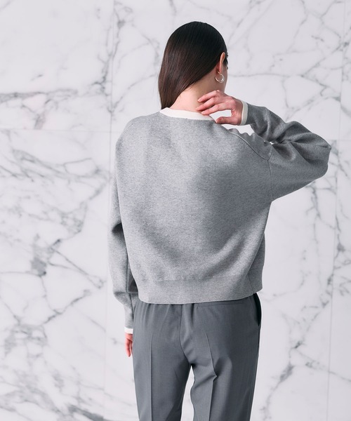 N.O.R.C(ノーク)の「【ZOZO限定】ファンクションイージーバイカラーニットカーディガン(ニット/セーター・レディース・グレー×ホワイト/ホワイト×ブラック・フリー)」の16枚目の写真