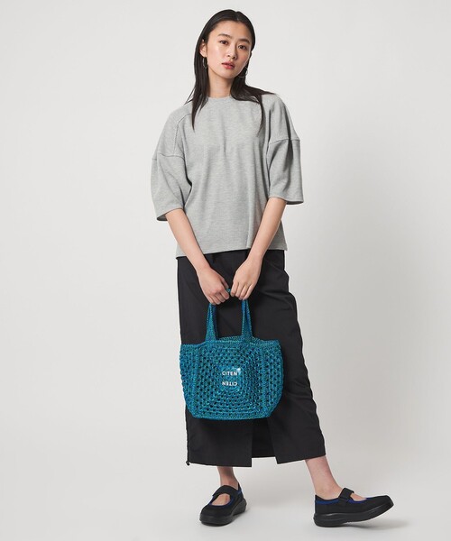 CITEN(シテン)の「<CITEN>ラメコードクリアトートバッグ(ショルダーバッグ・レディース・コバルトブルー/ロイヤルブルー/ホワイト/シルバー・フリー)」の5枚目の写真