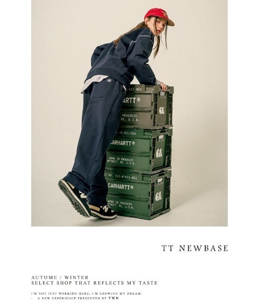 WV PROJECT(ダブリューブイプロジェクト)の「【TWN】TT New Base Sweatshirts/JYMT3606(スウェット・メンズ・ネイビー/グレー/ブラック/バーガンディー・3L/LL/L/M)」の22枚目の写真