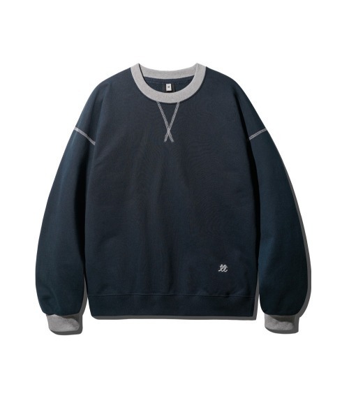 WV PROJECT(ダブリューブイプロジェクト)の「【TWN】TT New Base Sweatshirts/JYMT3606(スウェット・メンズ・ネイビー/グレー/ブラック/バーガンディー・3L/LL/L/M)」の10枚目の写真