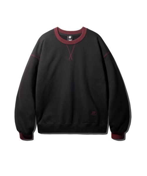 WV PROJECT(ダブリューブイプロジェクト)の「【TWN】TT New Base Sweatshirts/JYMT3606(スウェット・メンズ・ネイビー/グレー/ブラック/バーガンディー・3L/LL/L/M)」の12枚目の写真