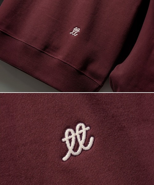 WV PROJECT(ダブリューブイプロジェクト)の「【TWN】TT New Base Sweatshirts/JYMT3606(スウェット・メンズ・ネイビー/グレー/ブラック/バーガンディー・3L/LL/L/M)」の18枚目の写真