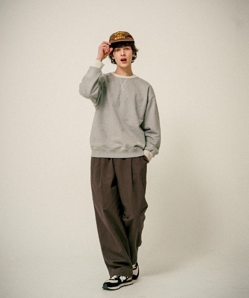 WV PROJECT(ダブリューブイプロジェクト)の「【TWN】TT New Base Sweatshirts/JYMT3606(スウェット・メンズ・ネイビー/グレー/ブラック/バーガンディー・3L/LL/L/M)」の5枚目の写真