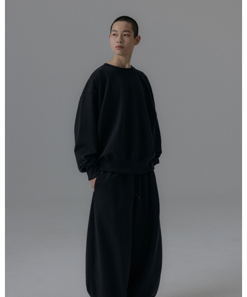 ANGLAN（アングラン）の「Steady Sweat Shirt - Black（スウェット・メンズ・その他・2/1）」の5枚目の写真