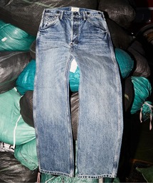 schott（ショット）の「Schott/ショット/LOT.926 FP WIDE DENIM PANTS USED/ファイアプルーフ ワイド デニムパンツ ユーズド（デニムパンツ）」