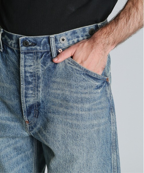 schott（ショット）の「Schott/ショット/LOT.926 FP WIDE DENIM PANTS USED/ファイアプルーフ ワイド デニムパンツ ユーズド（デニムパンツ・メンズ・ブルー系その他・30/32/34/36）」の7枚目の写真