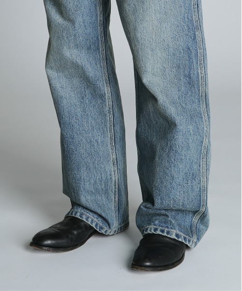 schott（ショット）の「Schott/ショット/LOT.926 FP WIDE DENIM PANTS USED/ファイアプルーフ ワイド デニムパンツ ユーズド（デニムパンツ・メンズ・ブルー系その他・30/32/34/36）」の9枚目の写真