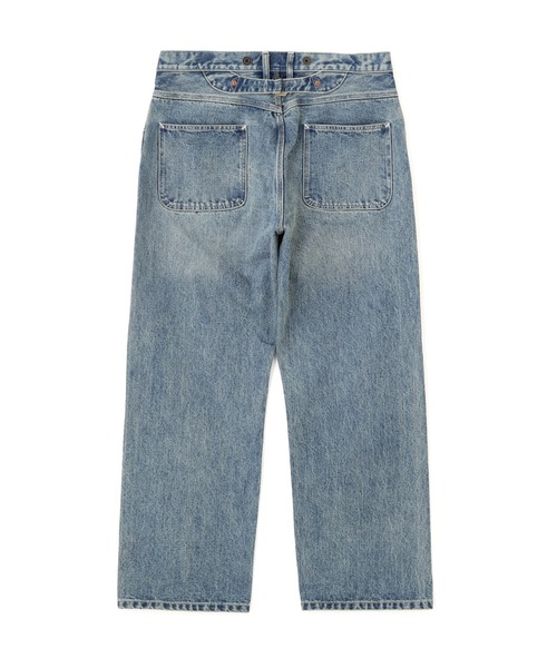 schott（ショット）の「Schott/ショット/LOT.926 FP WIDE DENIM PANTS USED/ファイアプルーフ ワイド デニムパンツ ユーズド（デニムパンツ・メンズ・ブルー系その他・30/32/34/36）」の14枚目の写真