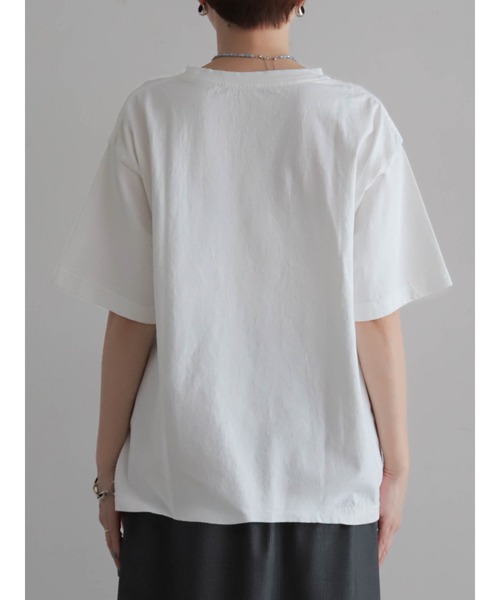 ウルフレコードプリント ワイドTEE | NOMBRE IMPAIR