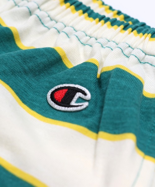 Champion(チャンピオン)の「〈チャンピオン〉ボーダーハーフパンツ(その他パンツ・キッズ・イエロー/レッド/クリーム・80cm/90cm/100cm/110cm/120cm/130cm)」の7枚目の写真