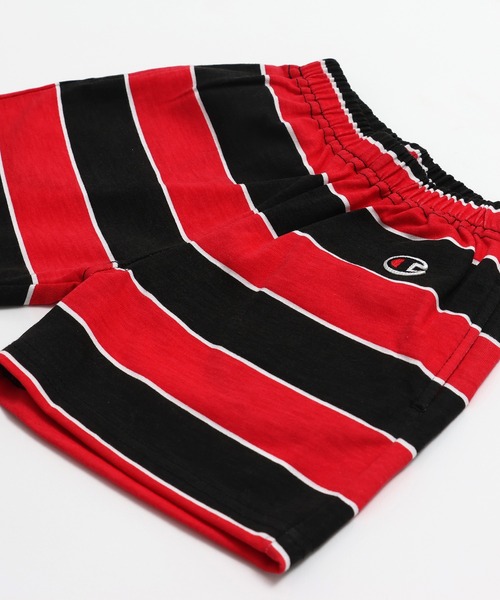 Champion(チャンピオン)の「〈チャンピオン〉ボーダーハーフパンツ(その他パンツ・キッズ・イエロー/レッド/クリーム・80cm/90cm/100cm/110cm/120cm/130cm)」の12枚目の写真