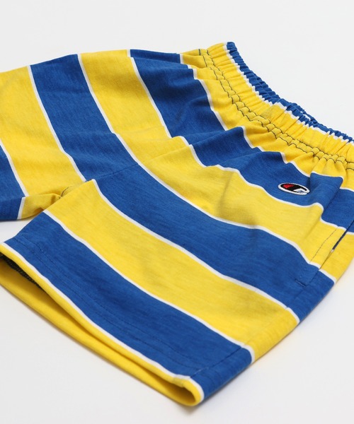 Champion(チャンピオン)の「〈チャンピオン〉ボーダーハーフパンツ(その他パンツ・キッズ・イエロー/レッド/クリーム・80cm/90cm/100cm/110cm/120cm/130cm)」の13枚目の写真
