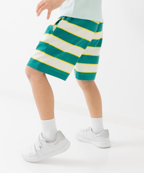 Champion(チャンピオン)の「〈チャンピオン〉ボーダーハーフパンツ(その他パンツ・キッズ・イエロー/レッド/クリーム・80cm/90cm/100cm/110cm/120cm/130cm)」の17枚目の写真