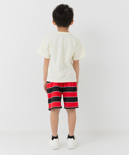 Champion(チャンピオン)の「〈チャンピオン〉ボーダーハーフパンツ(その他パンツ・キッズ・イエロー/レッド/クリーム・80cm/90cm/100cm/110cm/120cm/130cm)」の19枚目の写真