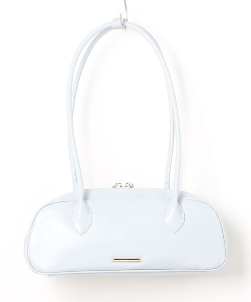 EDIT COLOGNE（エディットコロン）の「ロングショルダーバッグ（ショルダーバッグ・レディース・オフホワイト/ブルー・ﾌﾘ-）」の2枚目の写真