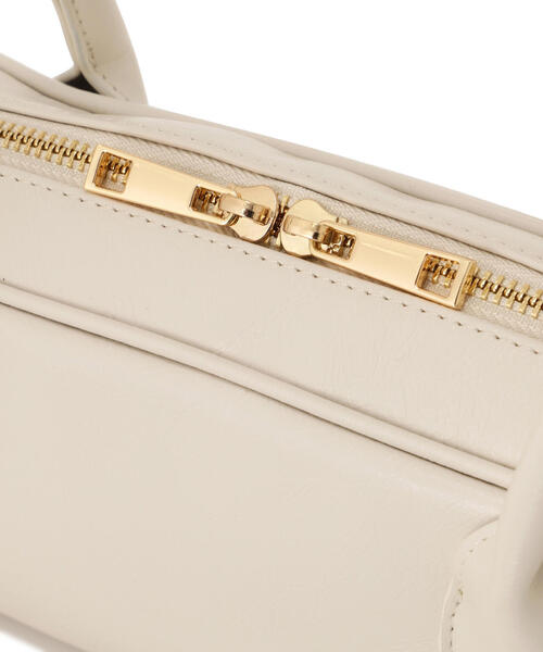 EDIT COLOGNE（エディットコロン）の「ロングショルダーバッグ（ショルダーバッグ・レディース・オフホワイト/ブルー・ﾌﾘ-）」の5枚目の写真