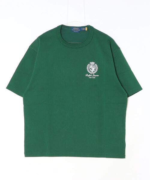 POLO RALPH LAUREN(ポロ ラルフ ローレン)の「リラックス フィット ジャージー グラフィック Tシャツ(Tシャツ/カットソー・メンズ・グリーン・L/S/M/XS)」の3枚目の写真