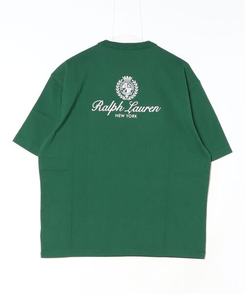 POLO RALPH LAUREN(ポロ ラルフ ローレン)の「リラックス フィット ジャージー グラフィック Tシャツ(Tシャツ/カットソー・メンズ・グリーン・L/S/M/XS)」の2枚目の写真