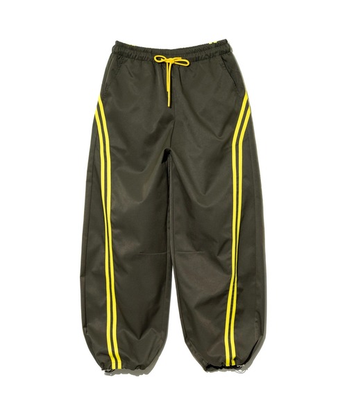 CUBE SUGAR（キューブシュガー）の「CUBE SUGAR/キューブシュガー　ナイロン イージー ラインパンツ（その他パンツ・レディース・カーキ/ブラック・FREE）」の9枚目の写真