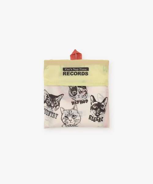 Afternoon Tea（アフタヌーンティー）の「ポケッタブルショッピングバッグ/Cat's NapTime（エコバッグ/サブバッグ・レディース・オレンジ・ONE SIZE）」の6枚目の写真