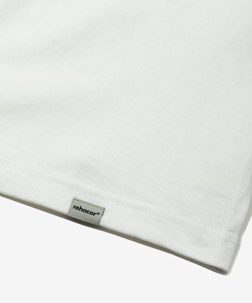 rehacer（レアセル）の「rehacer : Memorize relax Fit T / メモライズ　リラックスフィット T（Tシャツ/カットソー・レディース・ブラック/ホワイト・SMALL）」の15枚目の写真