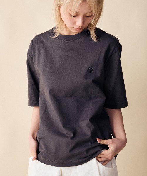 rehacer（レアセル）の「rehacer : Memorize relax Fit T / メモライズ　リラックスフィット T（Tシャツ/カットソー・レディース・ブラック/ホワイト・SMALL）」の8枚目の写真