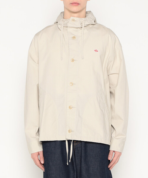 DANTON（ダントン）の「Men's Downproof Hooded Jacket（ブルゾン・メンズ・ベージュ系その他/ダークネイビー/オリーブ/オフホワイト・38/40/44/42）」の7枚目の写真