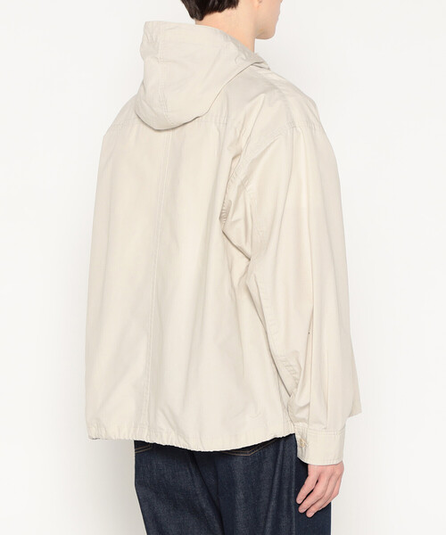 DANTON（ダントン）の「Men's Downproof Hooded Jacket（ブルゾン・メンズ・ベージュ系その他/ダークネイビー/オリーブ/オフホワイト・38/40/44/42）」の10枚目の写真