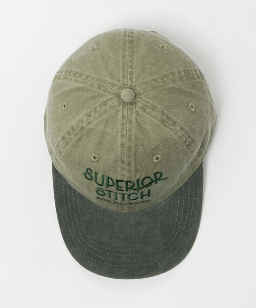 Steven Alan(スティーブンアラン)の「<Superior Stitch Embroidery> EMBROIDERY LOGO CAP/キャップ(キャップ・メンズ・オリーブ・FREE)」の5枚目の写真