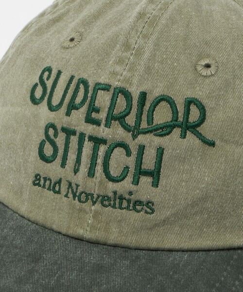 Steven Alan(スティーブンアラン)の「<Superior Stitch Embroidery> EMBROIDERY LOGO CAP/キャップ(キャップ・メンズ・オリーブ・FREE)」の8枚目の写真