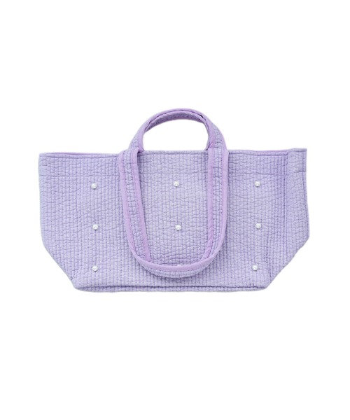 セール】パール付きヌビバッグ（トートバッグ）｜mili an deni