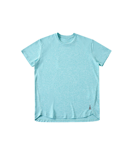 BUTTON SEOUL（ボタンソウル）の「エアライトサングラフィックパフォーマンスショートスリーブ（4 COLORS）（Tシャツ/カットソー・メンズ・ネイビー/グレー/グリーン/バイオレット・MEDIUM/LARGE/X-LARGE）」の2枚目の写真