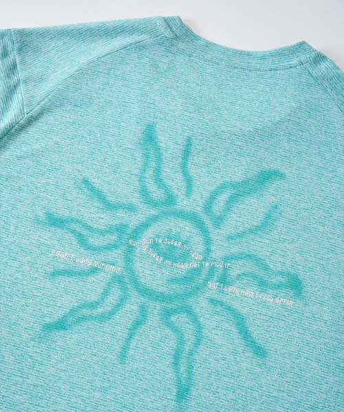 BUTTON SEOUL（ボタンソウル）の「エアライトサングラフィックパフォーマンスショートスリーブ（4 COLORS）（Tシャツ/カットソー・メンズ・ネイビー/グレー/グリーン/バイオレット・MEDIUM/LARGE/X-LARGE）」の10枚目の写真