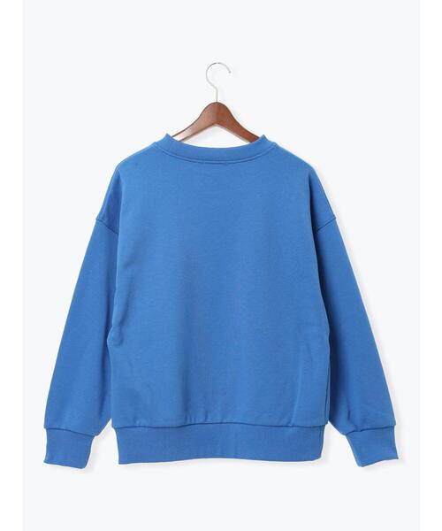 Te chichi（テチチ）の「裏毛ロゴプルオーバー（Tシャツ/カットソー・レディース・グレー/オフホワイト/ブルー・F）」の22枚目の写真