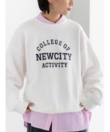 Te chichi | 裏毛ロゴプルオーバー(Tシャツ/カットソー)