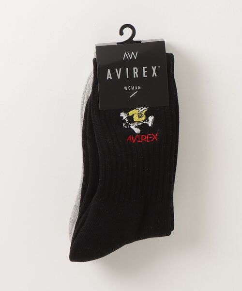 AVIREX（アヴィレックス）の「《直営店限定》NUMBERING TOM CAT SOCKS（ソックス/靴下・レディース・ブラック/ホワイト・F）」の11枚目の写真