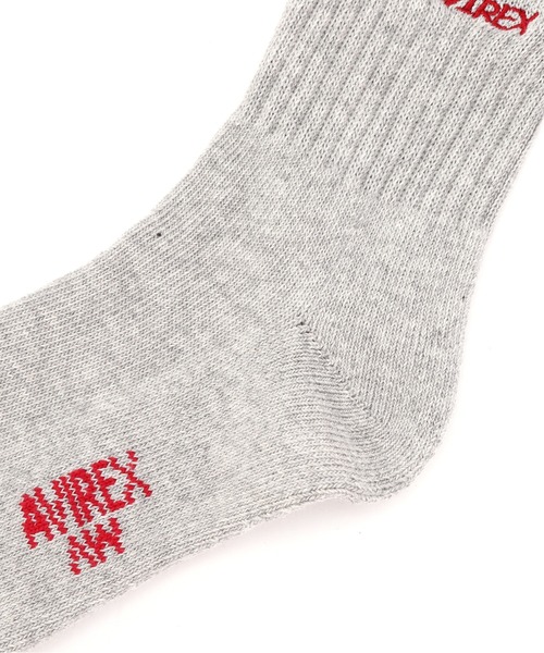 AVIREX（アヴィレックス）の「《直営店限定》NUMBERING TOM CAT SOCKS（ソックス/靴下・レディース・ブラック/ホワイト・F）」の9枚目の写真