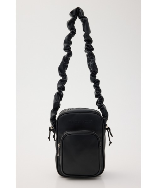 RODEO CROWNS WIDE BOWL（ロデオクラウンズワイドボウル）の「ギャザーハンドルバッグ（ショルダーバッグ・レディース・ホワイト系その他/ブラック・FREE）」の3枚目の写真