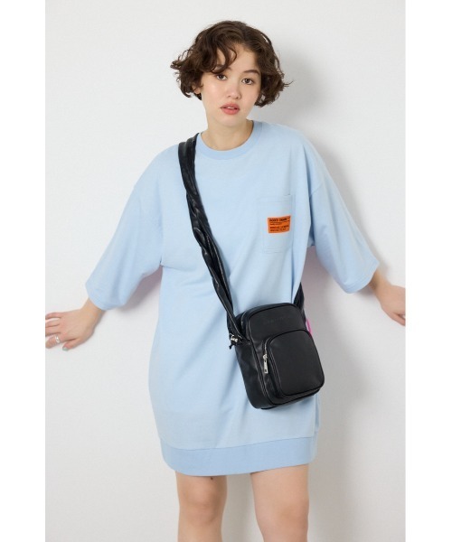 RODEO CROWNS WIDE BOWL（ロデオクラウンズワイドボウル）の「ギャザーハンドルバッグ（ショルダーバッグ・レディース・ホワイト系その他/ブラック・FREE）」の8枚目の写真