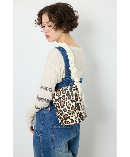 RODEO CROWNS WIDE BOWL（ロデオクラウンズワイドボウル）の「ギャザーハンドルバッグ（ショルダーバッグ・レディース・ホワイト系その他/ブラック・FREE）」の18枚目の写真