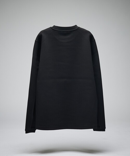 DESIGNWORKS(デザインワークス)の「【セットアップ対応】液アンダンボール クルーネックT / 長袖Tシャツ(Tシャツ/カットソー・メンズ・ブラック/ホワイト/ネイビー・48/46/50)」の7枚目の写真
