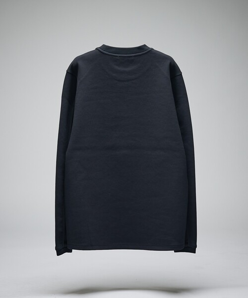 DESIGNWORKS(デザインワークス)の「【セットアップ対応】液アンダンボール クルーネックT / 長袖Tシャツ(Tシャツ/カットソー・メンズ・ブラック/ホワイト/ネイビー・48/46/50)」の18枚目の写真