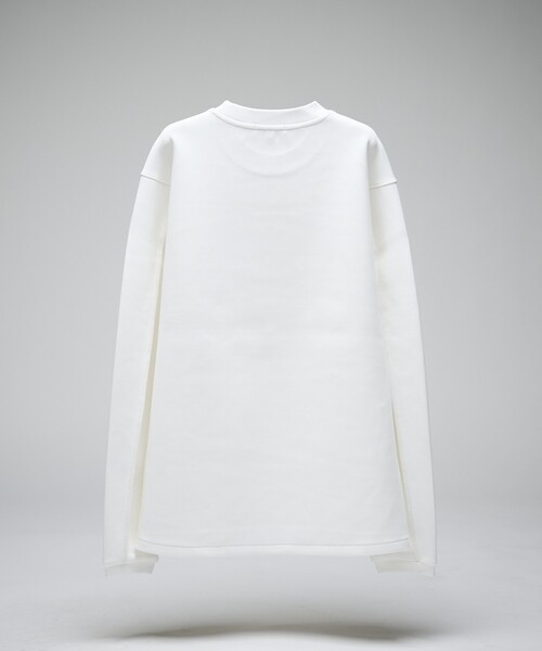 DESIGNWORKS(デザインワークス)の「【セットアップ対応】液アンダンボール クルーネックT / 長袖Tシャツ(Tシャツ/カットソー・メンズ・ブラック/ホワイト/ネイビー・48/46/50)」の21枚目の写真