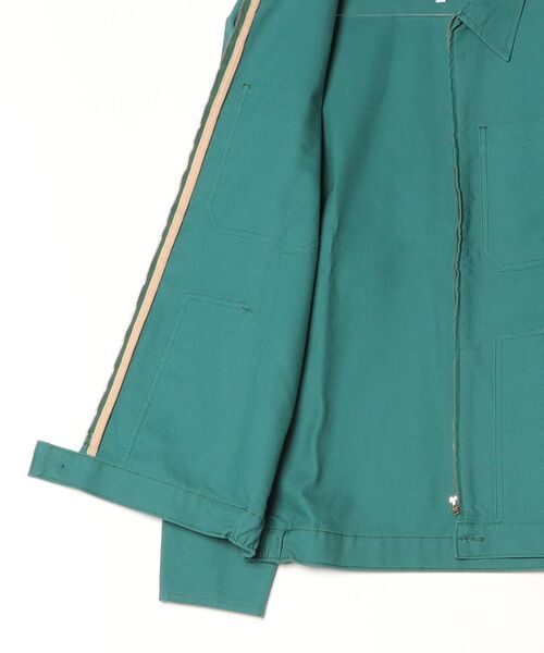 INNOCENT(イノセント)の「【SE1】【Bleu Blaton/ブルー・ブラトン】 VESTE DOUAI ZIP JACKET(その他アウター・メンズ・グリーン・S)」の3枚目の写真
