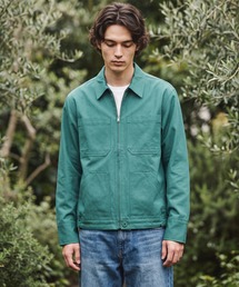 【SE1】【Bleu Blaton/ブルー・ブラトン】 VESTE DOUAI ZIP JACKET